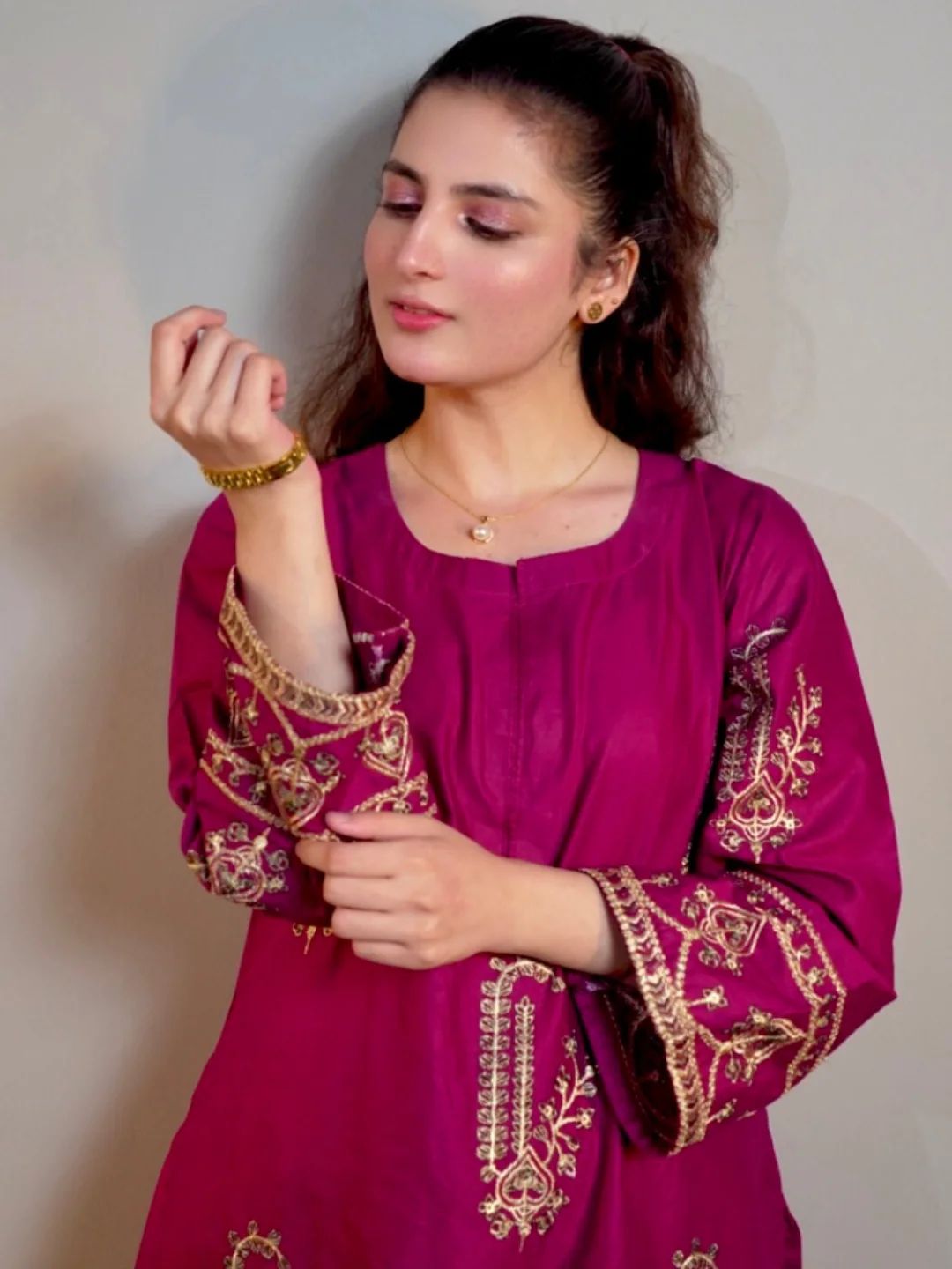 Amber Embroidered 2-Piece – Bin Fatteh Fashion BY Al Asar Art - Image 5