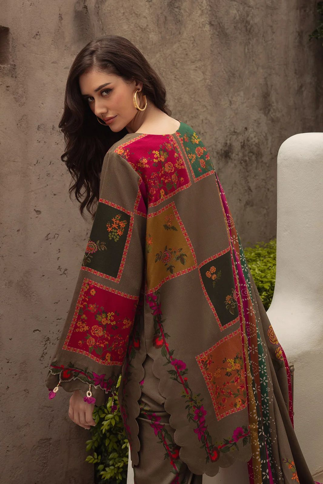 Charizma – Winter 3PC Karandi Digital Print Dress BY Al Asar Art - Image 4