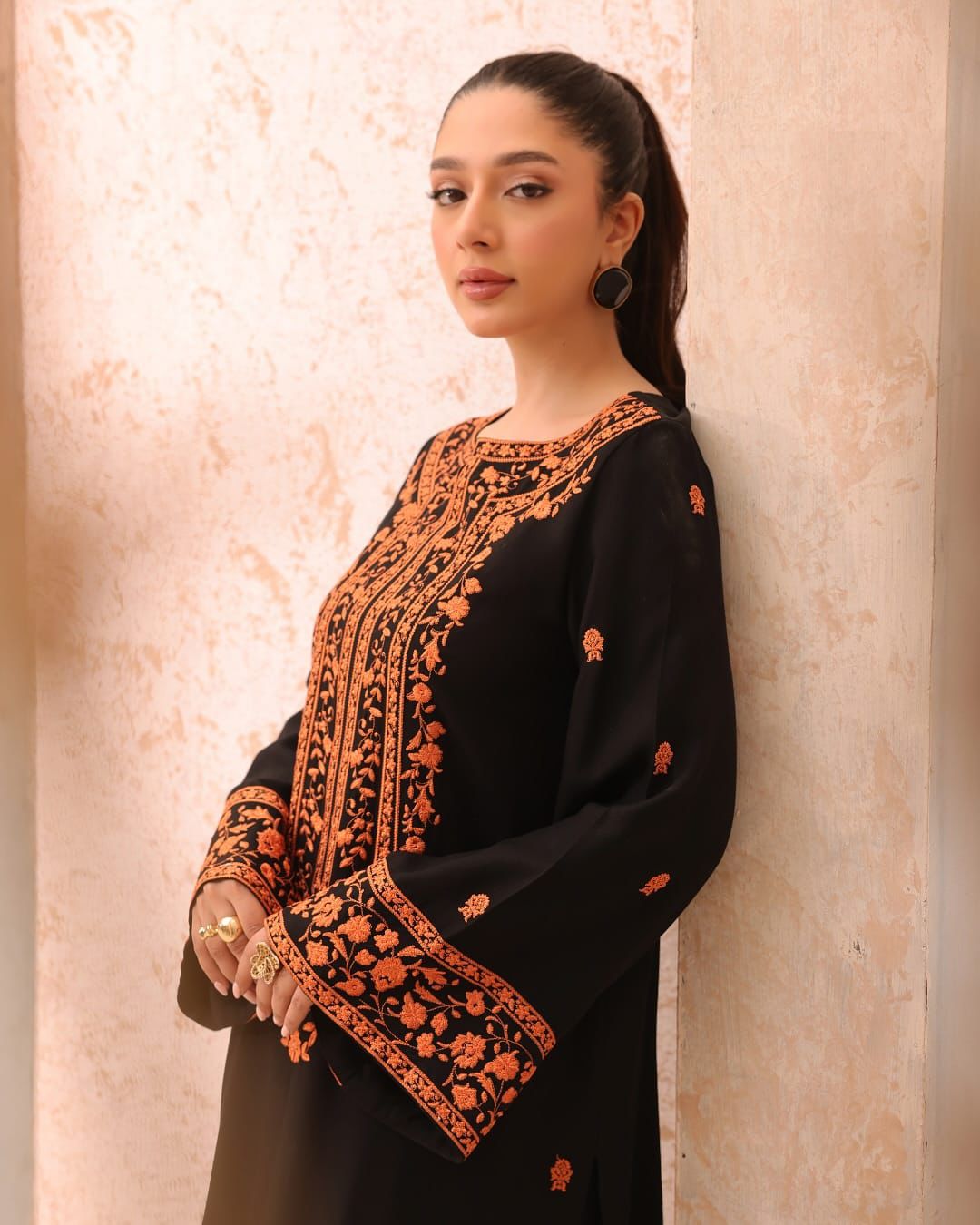 Soft Cotton Embroidered Gala Border Dress – ZOUQ 2-Piece BY Al Asar Art - Image 3