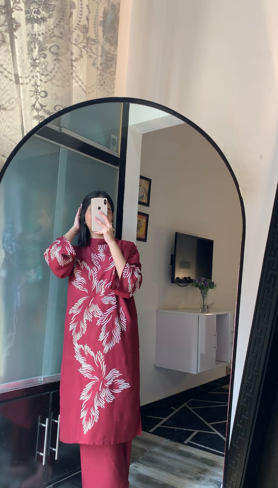 Jazmine Printed 2 Piece Suit Co-Ords – Stylish Print with a Touch of Elegance - Image 11